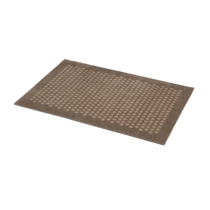 The tica copenhagen - Dot Doormat in sand, 60 x 90 cm