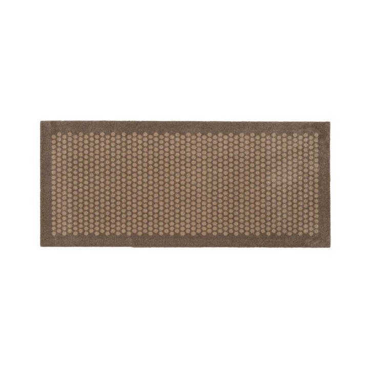 Dot Doormat 67 x 150 cm from tica copenhagen in sand