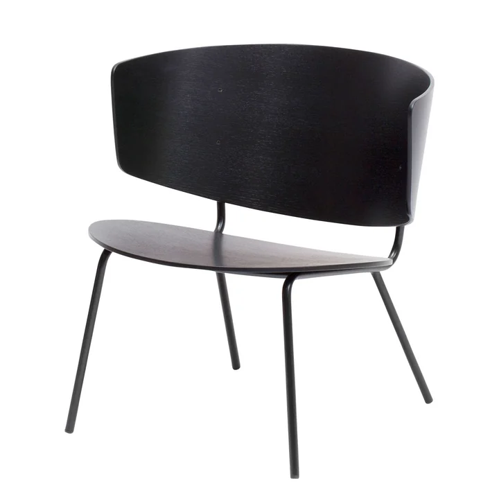 Herman Lounge Chair by Ferm Living in black