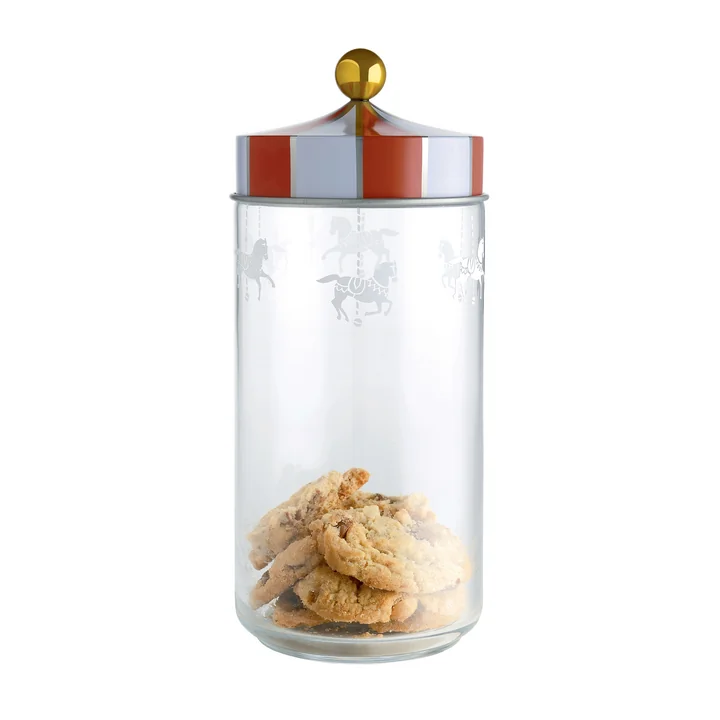 Circus Kitchen Jar for Biscuits 