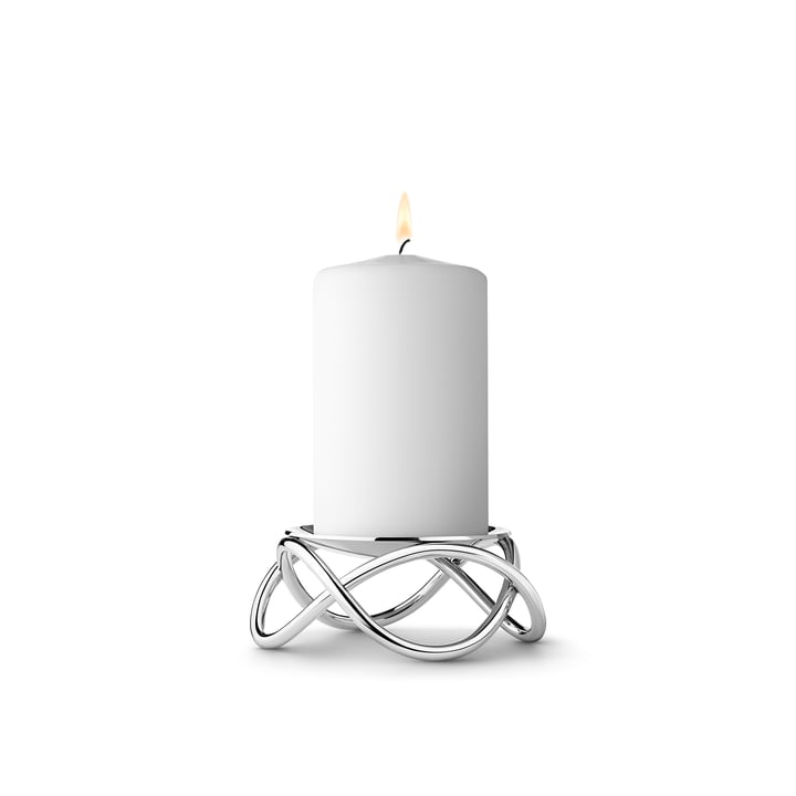 Glow Pillar Candleholder by Jensen