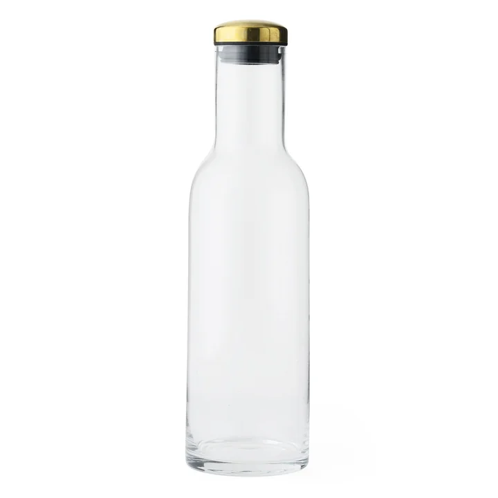 New Norm Water Bottle 1 l by Audo with Brass Lid