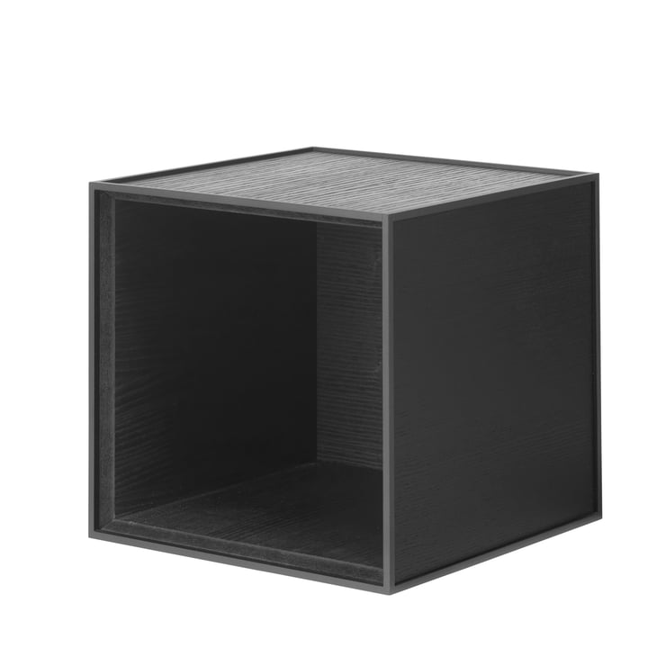 Frame Wall cabinet 28 from by Lassen in black