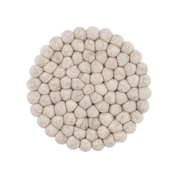 The myfelt - Trivet, Ø 20 cm in Bela