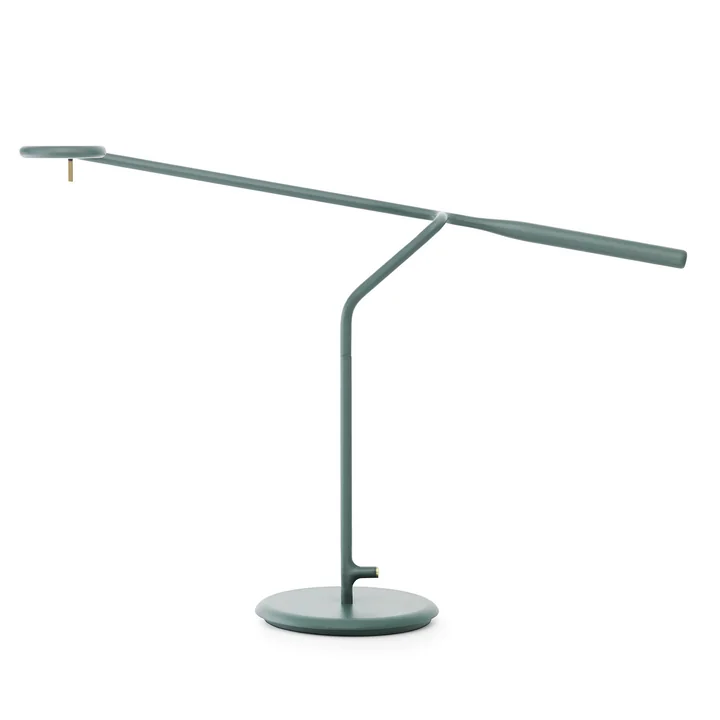 Flow Table Lamp by Normann Copenhagen in Dark Green