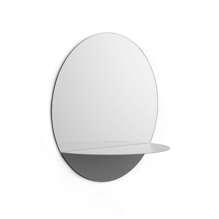 Horizon Mirror round from Normann Copenhagen in gray