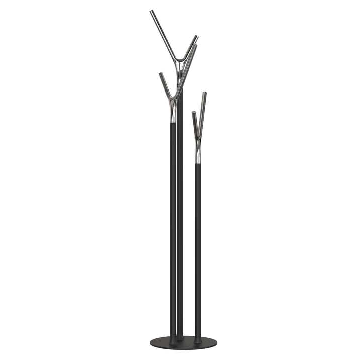 Wishbone Coat rack from Frost in chrome polished / black