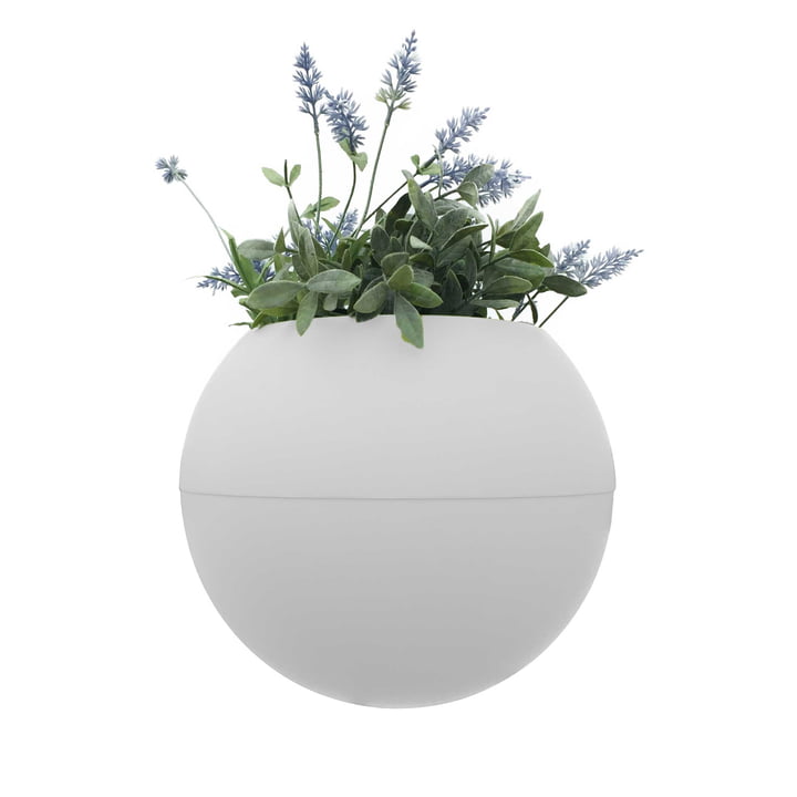 The rephorm - ballcony bloomball Planter in white