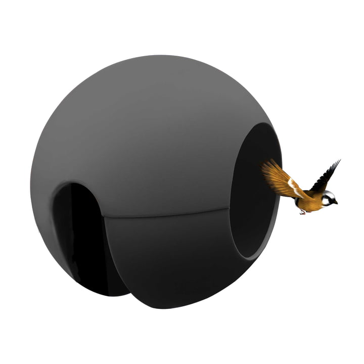 The rephorm - ballcony birdball Feeding station in graphite