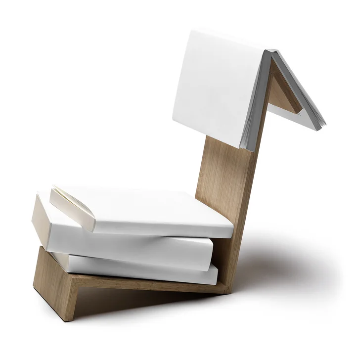 The side by side - Book Tray / Bookmark in oak