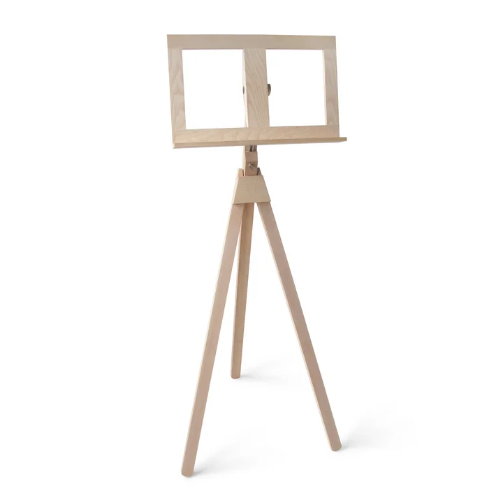 Music Stand and Standing Desk from side by side