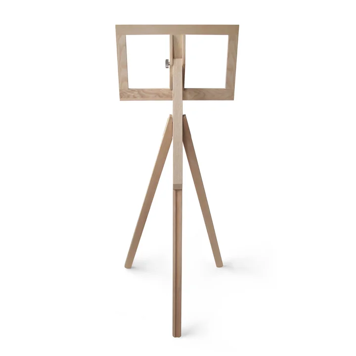 Music Stand and Standing Desk from side by side