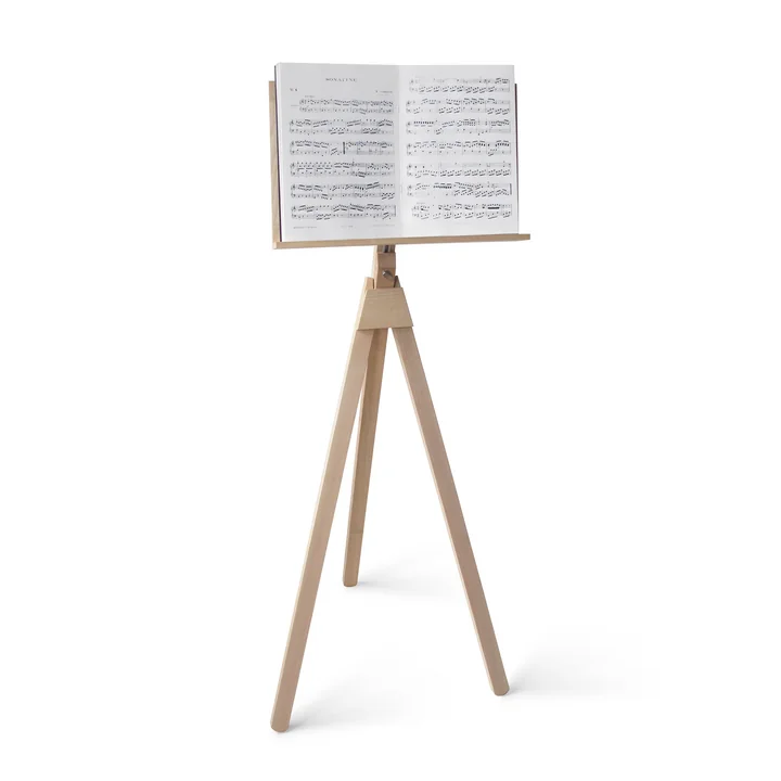Music Stand and Standing Desk from side by side