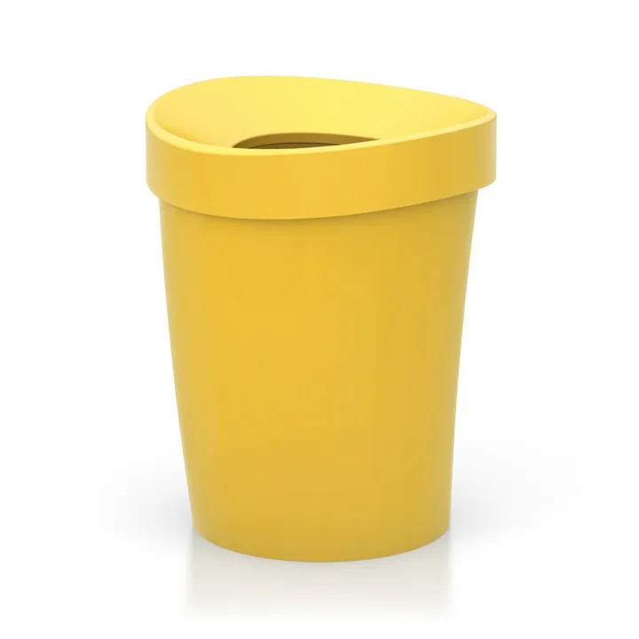 Happy Bin, Large by Vitra in Yellow