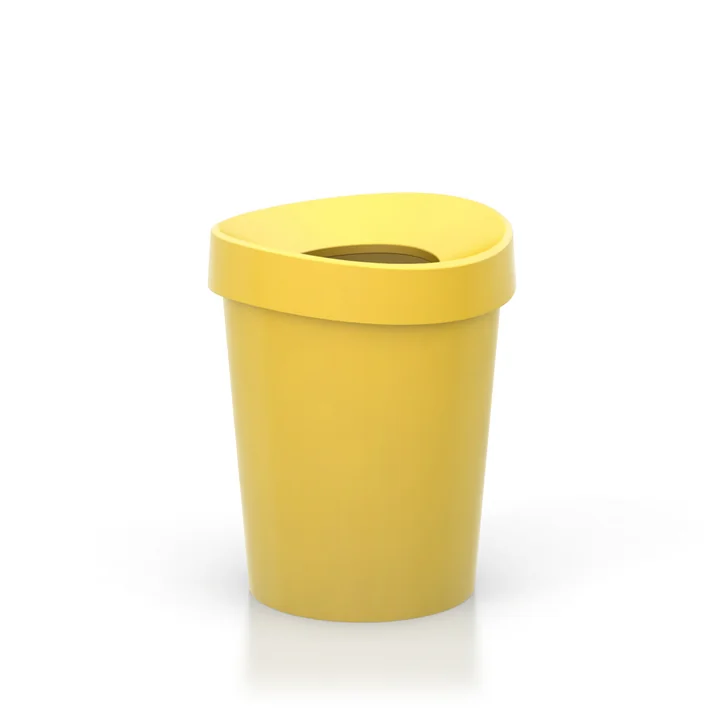 Happy Bin, Small by Vitra in Yellow