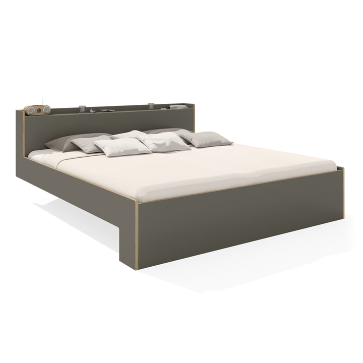 Müller Small Living - Nook Double bed, anthracite