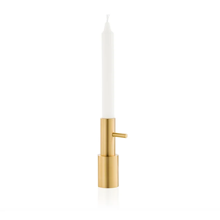 Candlestick Single Ø 40 mm from Fritz Hansen in brass