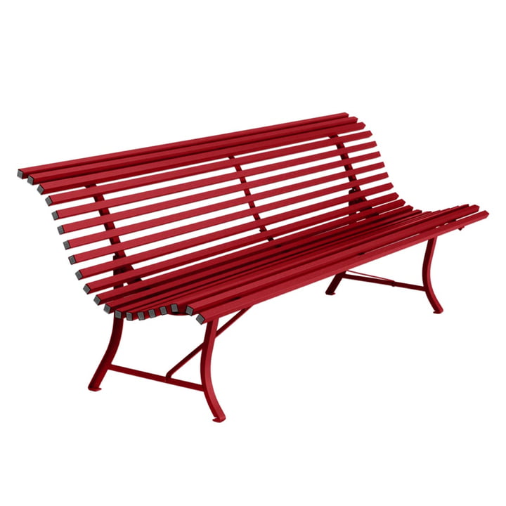 Louisiane Bench 200 cm from Fermob in Chili