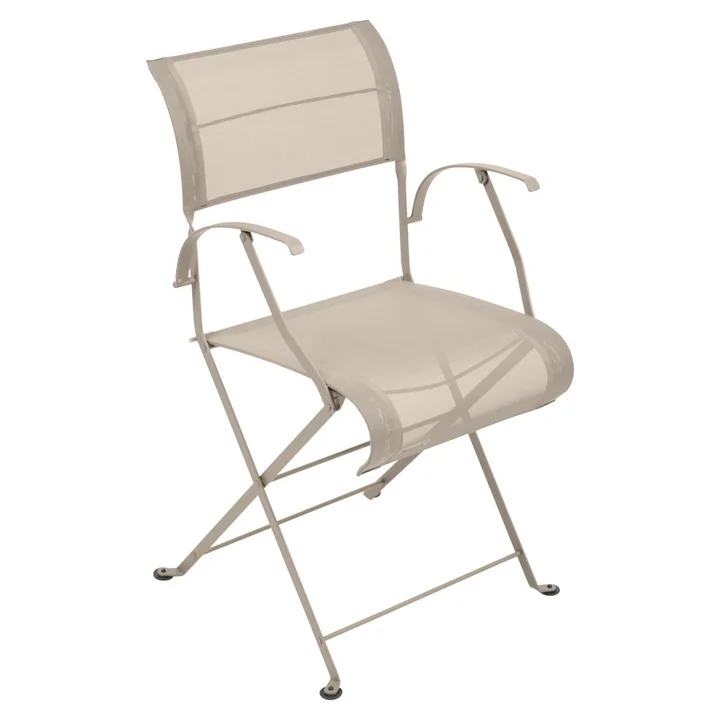 Dune Folding chair from Fermob in nutmeg