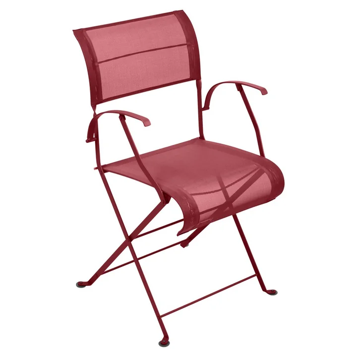 Dune Folding chair from Fermob in Chili