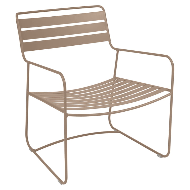 Surprising Lounger Armchair in nutmeg by Fermob