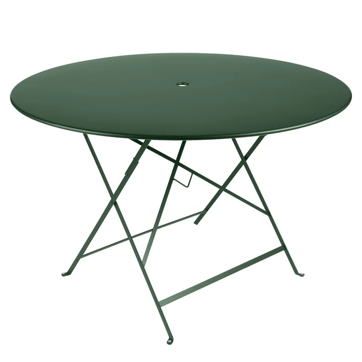 Bistro Folding table Ø 117 cm from Fermob in cedar green