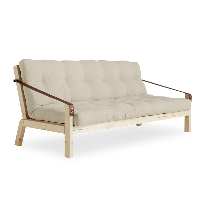 Poetry Sofa from Karup Design in natural pine / beige