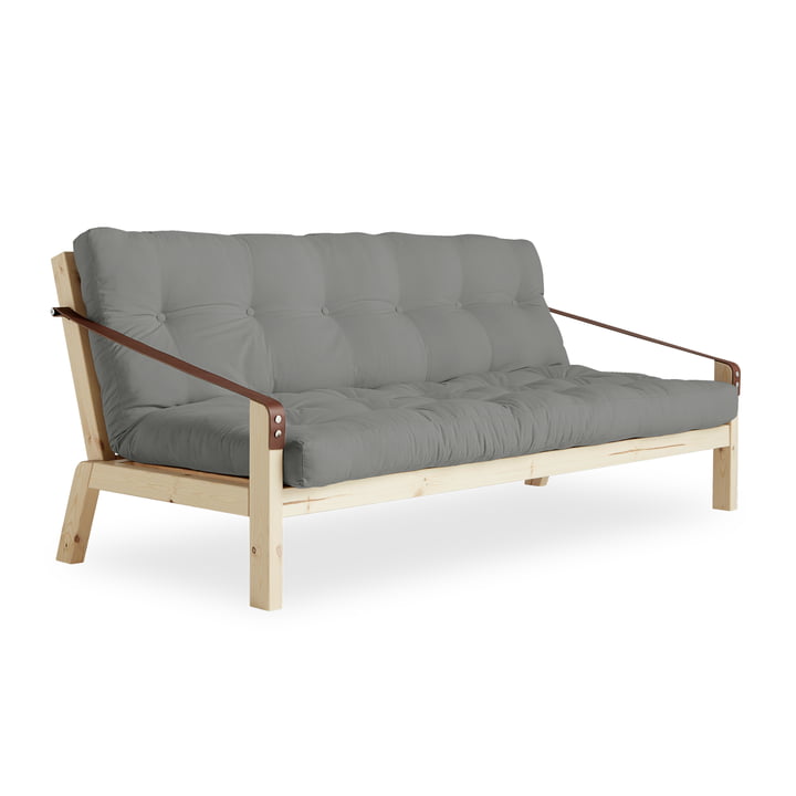 Poetry Sofa from Karup Design in natural pine / grey