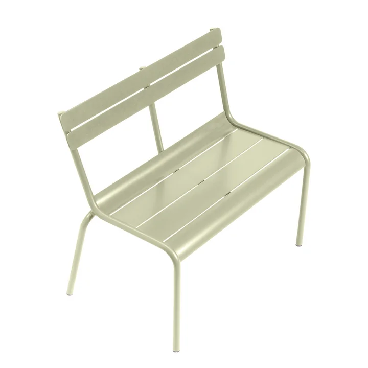 Luxembourg Kid Children's bench from Fermob in lime green