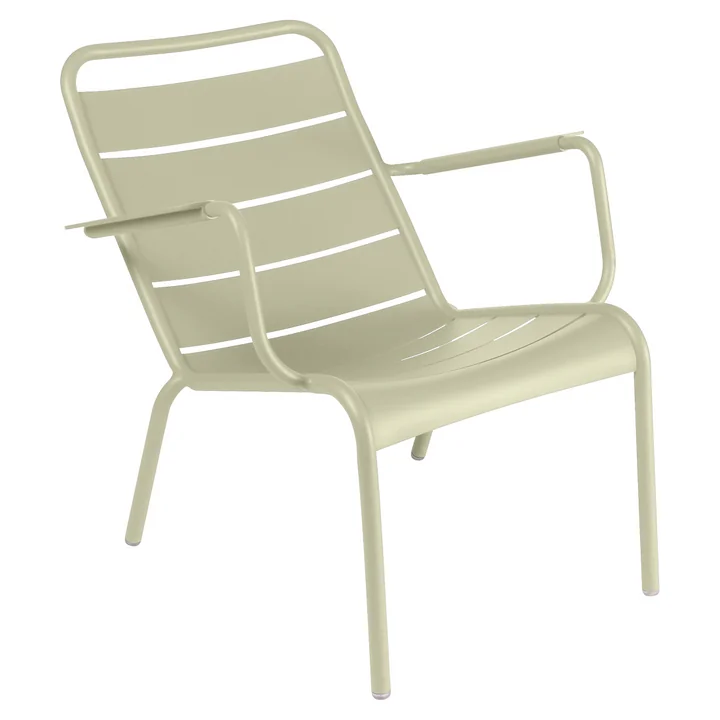 Luxembourg Deep armchair from Fermob in lime green