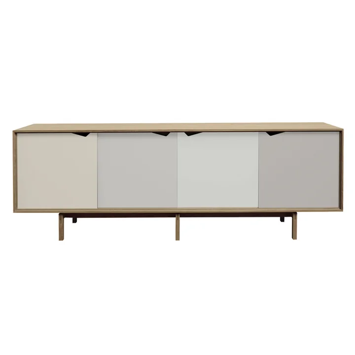 S1 Sideboard from Andersen Furniture in oiled oak (doors Doeskin, Iron, Silver, Iron)