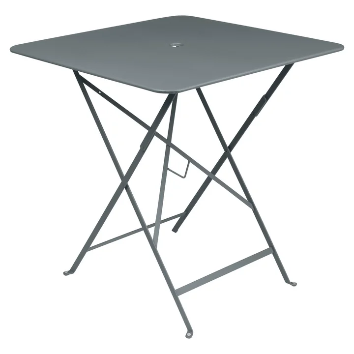 Bistro Folding table 71 x 71 cm from Fermob in thunder grey