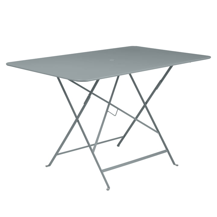 Bistro Folding table 117 x 77 cm from Fermob in thunder gray
