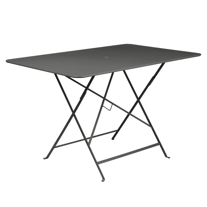 Bistro Folding table 117 x 77 cm from Fermob in anthracite