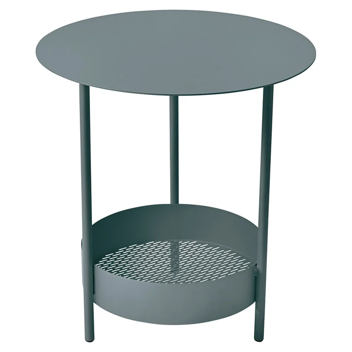 Salsa Side table by Fermob in thunder grey