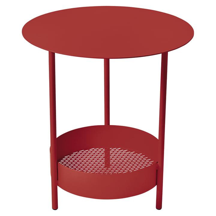 Salsa Side table from Fermob in Chili