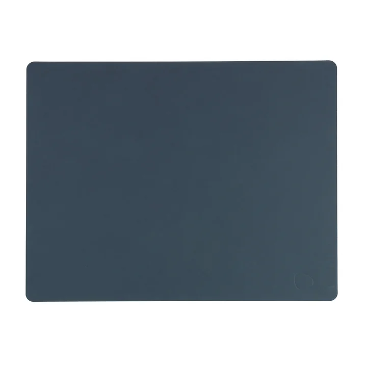 Placemat Square L 35 x 45 cm from Lind DNA in Nupo dark blue