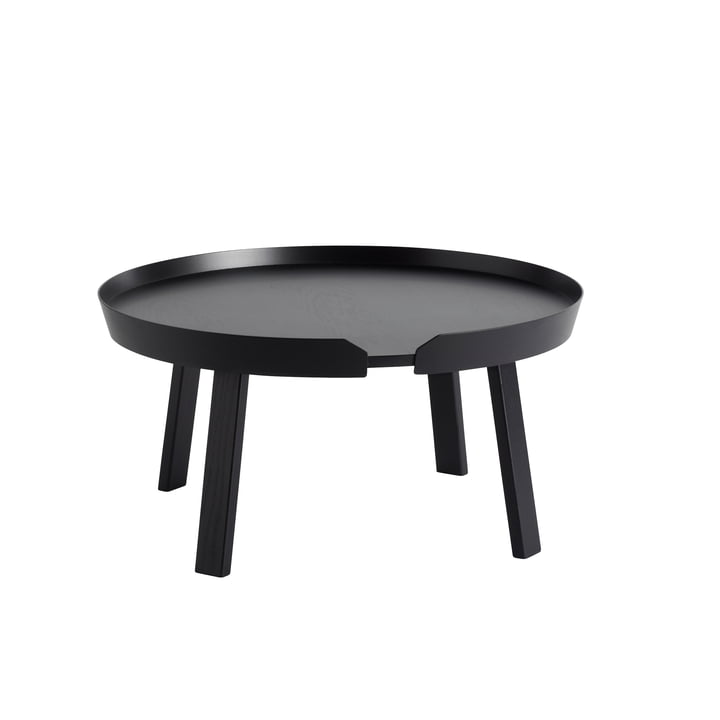 Around Coffee table Ø 72 cm from Muuto in black