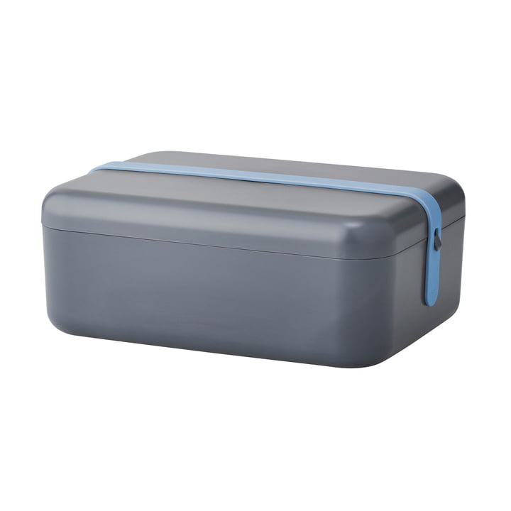 Rig-Tig by Stelton - Keep-It Cool Breakfast tin, silicone band blue
