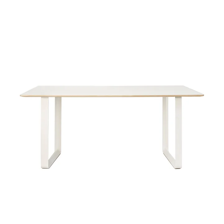 70/70 Dining table 170 x 85 cm from Muuto in white (laminate)