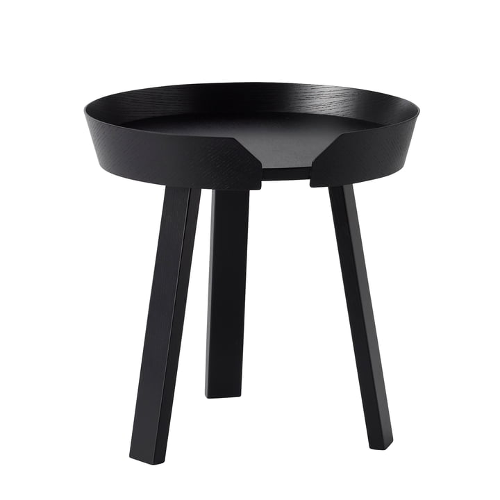 Around Side table small from Muuto in black