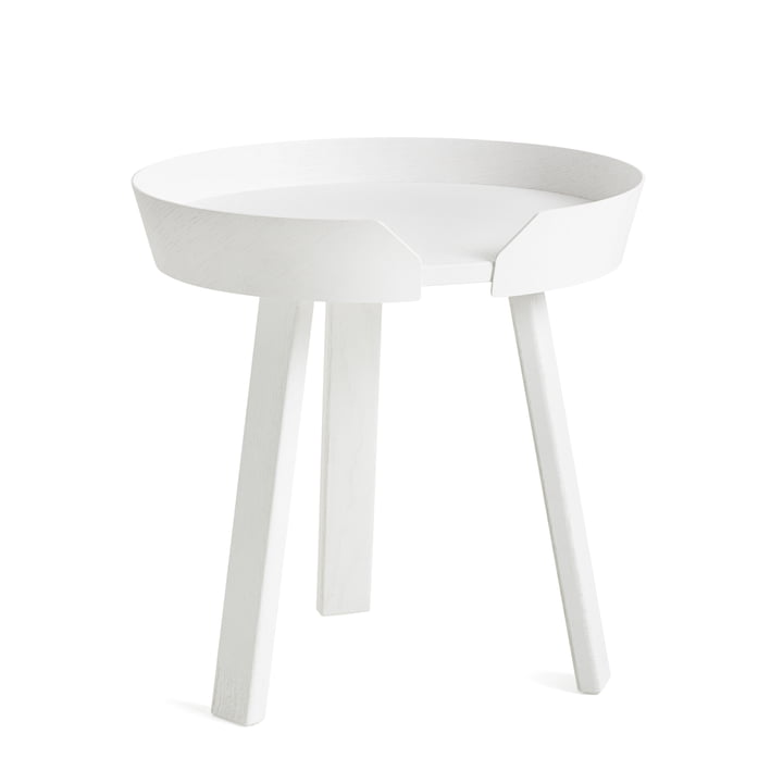 Around Side table small from Muuto in white