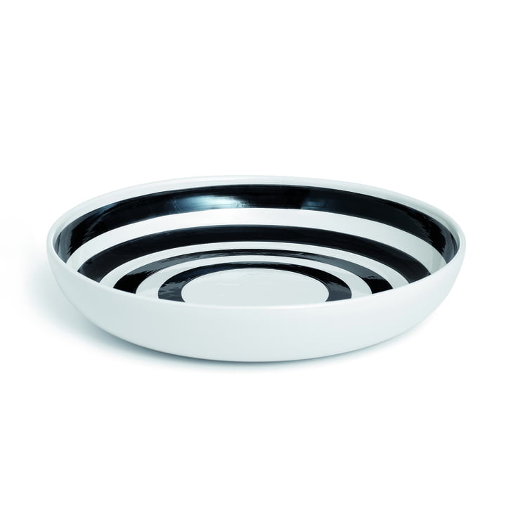 Omaggio Serving bowl Ø 30 cm from Kähler Design in black / white