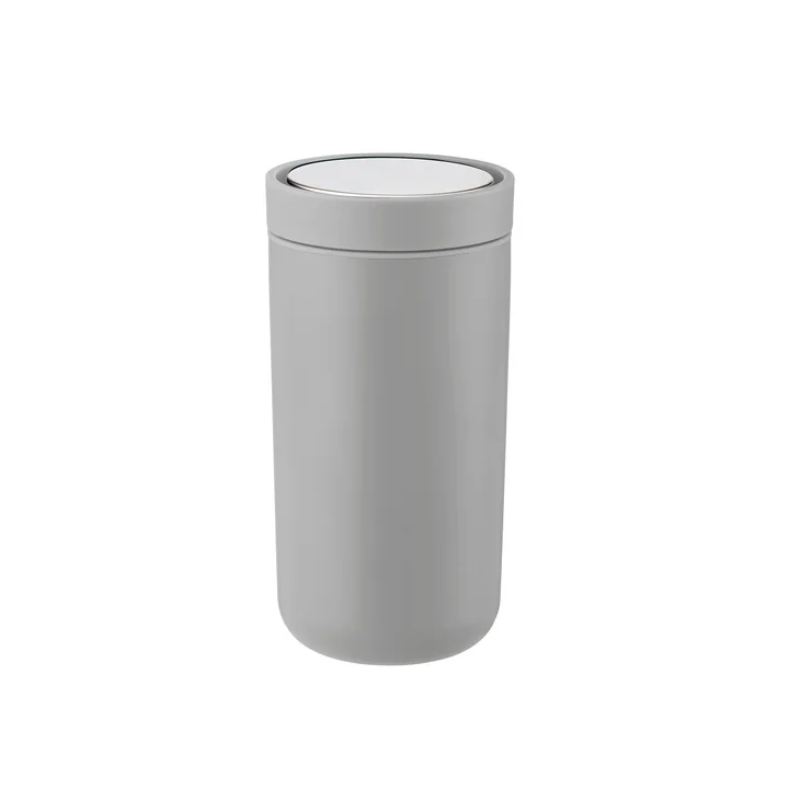 To Go Click 0.2 l from Stelton in light gray matt