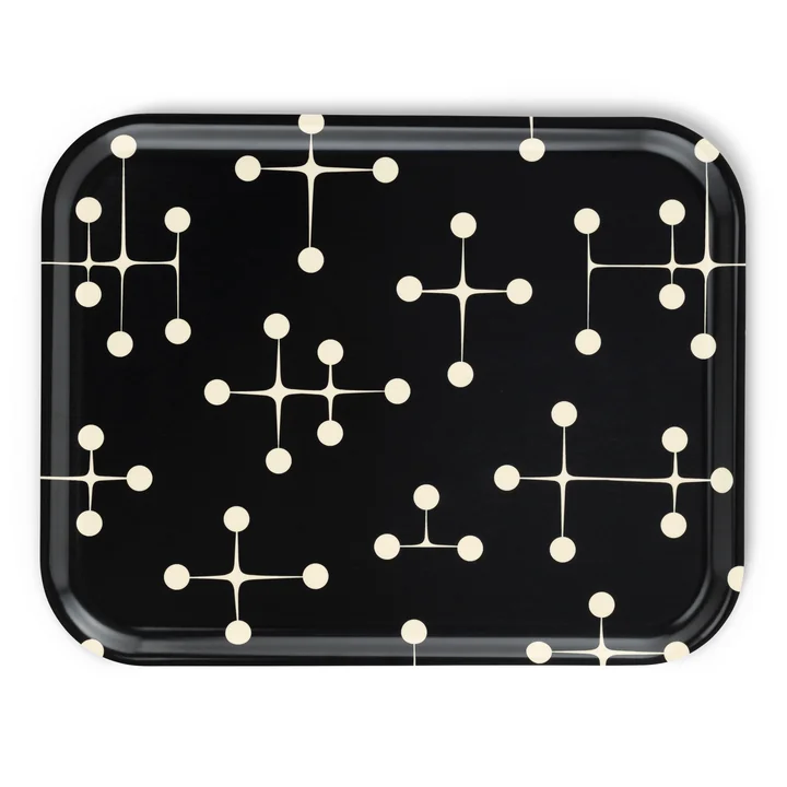 Classic Tray large Dot Pattern dark by Vitra