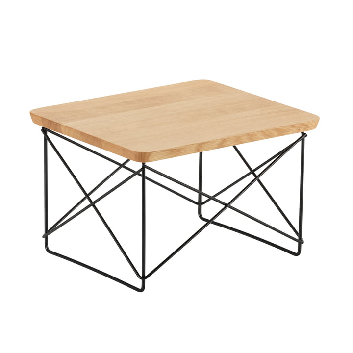 Eames Occasional Table LTR from Vitra in oak / basic dark