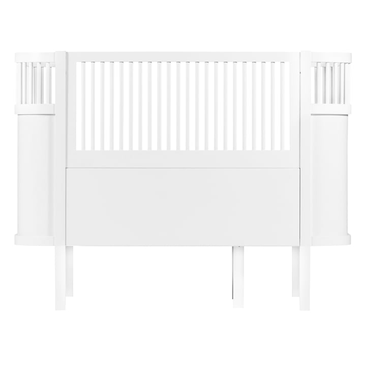 The Sebra bed Baby & Junior in white