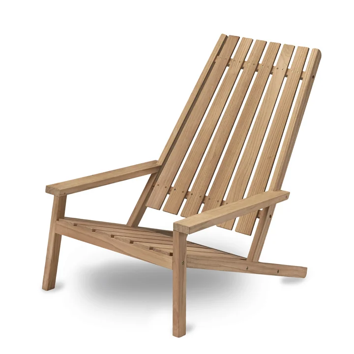 Between Lines Deck Chair from Skagerak made of teak
