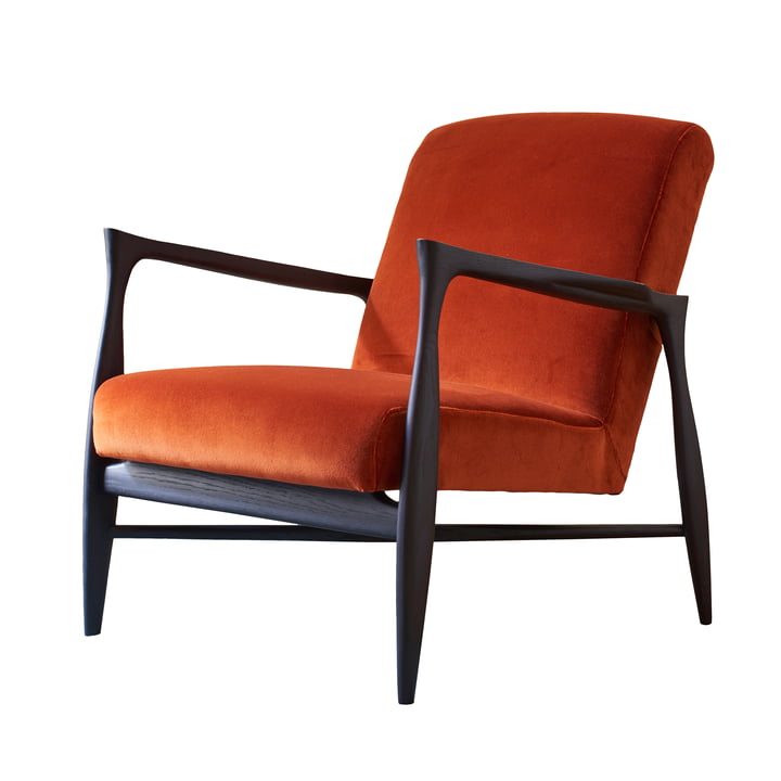 Floating Armchair from red edition in black / Fox