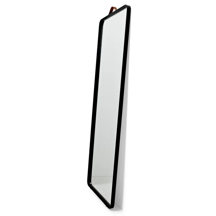 Audo Norm Floor Mirror with black frame